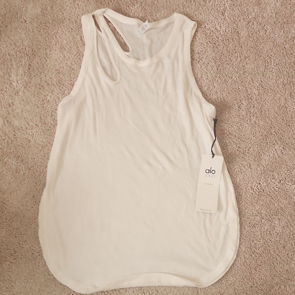 ALO Yoga Cream Tank Top